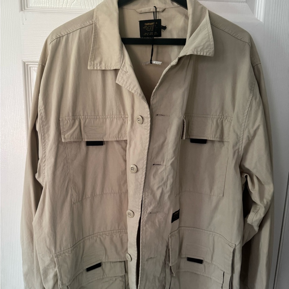 Carhartt WIP (Work in progress) button down long sleeve jacket/shirt - Picture 4 of 7